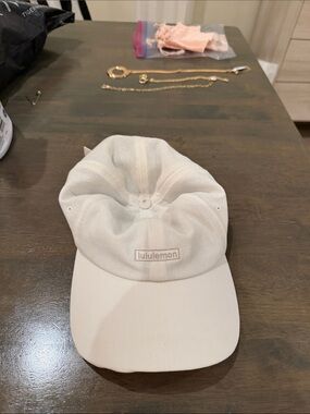 lululemon athletica Cream Off-White Baseball Cap